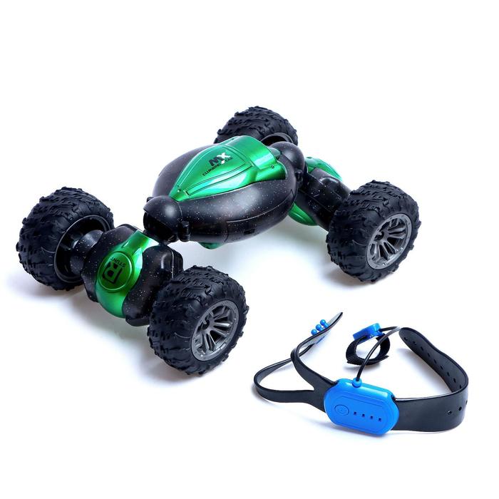 

Машинка р/у Hyper Skidding с управлением жестами, зеленый, Hyper Skidding с управлением жестами, зеленый