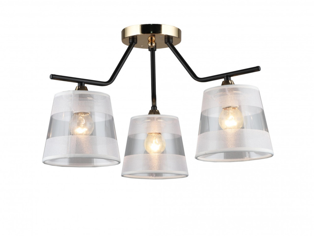 

Потолочная люстра Imex MD.2128-3-S-BK+FGD, Imex MD.2128-3-S-BK+FGD