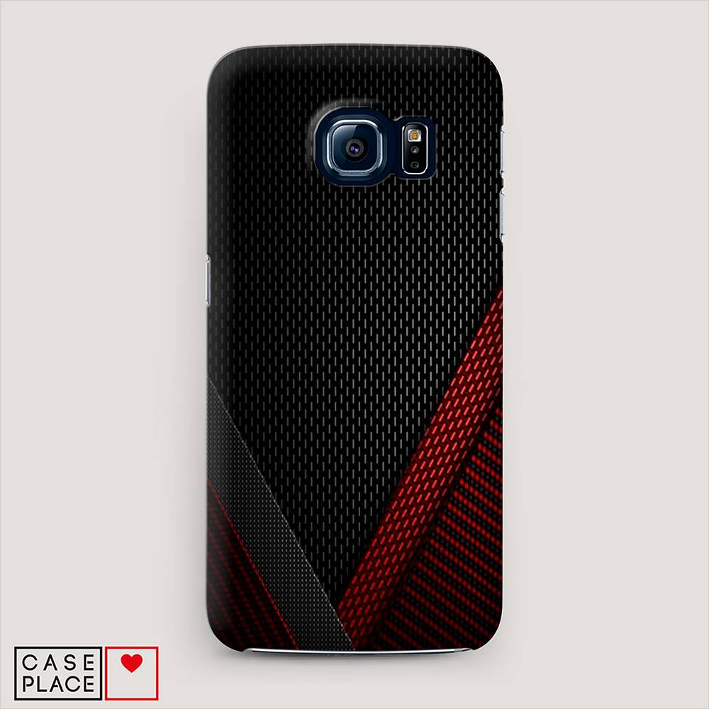 

Чехол Awog "Красный карбон" для Samsung Galaxy S7, 24520-2
