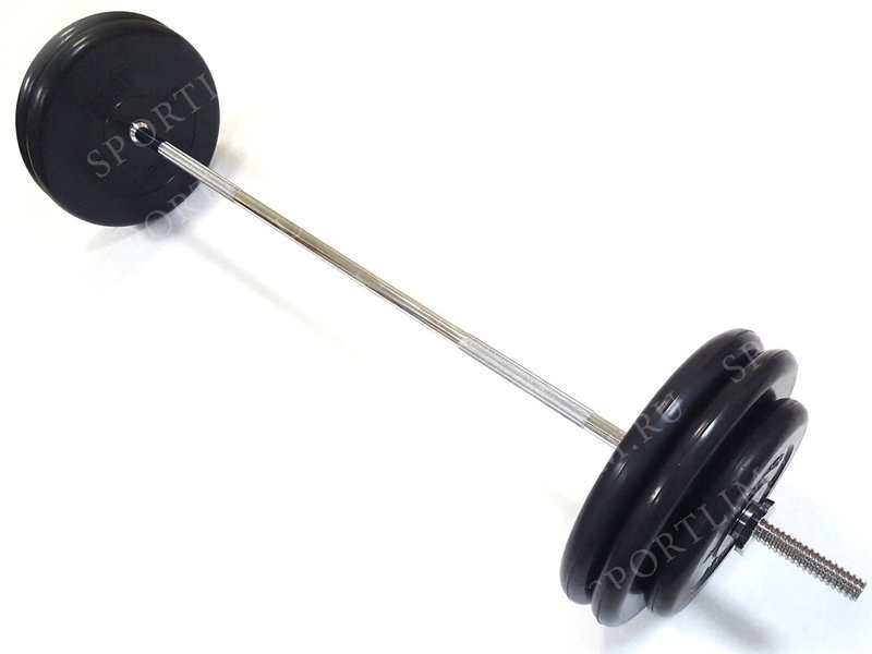 

Штанга MB Barbell Atlet гриф прямой 180 см, 100 кг, 26 мм, Atlet