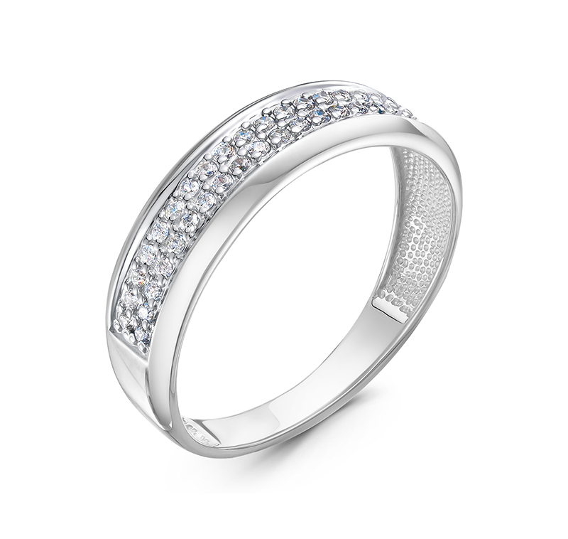 

Кольцо из серебра с фианитом р. 18 Delta с1100927, с1100927