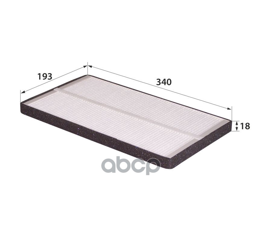 

Ac-035E Cu3455 (Фильтр Салонный) Rb-exide арт. AC035E