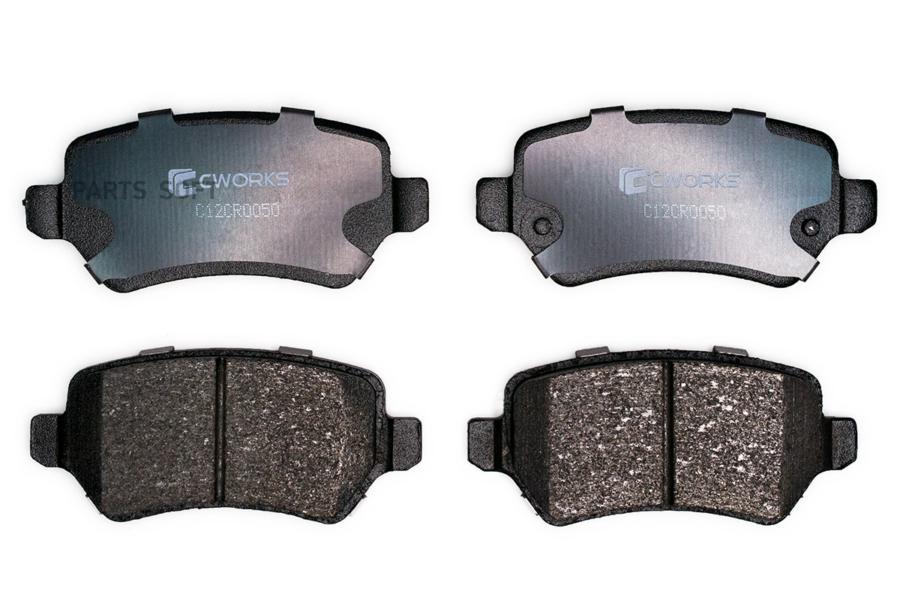

Тормозные колодки CWORKS задние Low Metallic C12CR0050