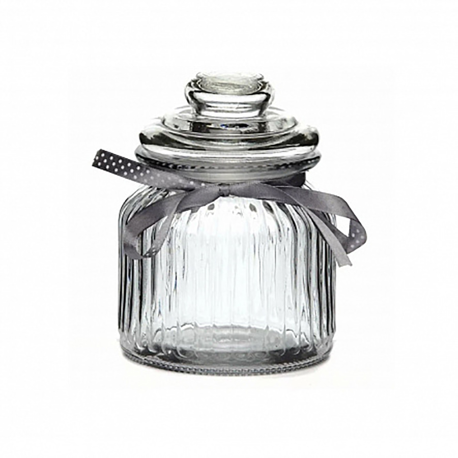 Банки для хранения Attribute Jar Fleur 3 шт, стекло, 650 мл