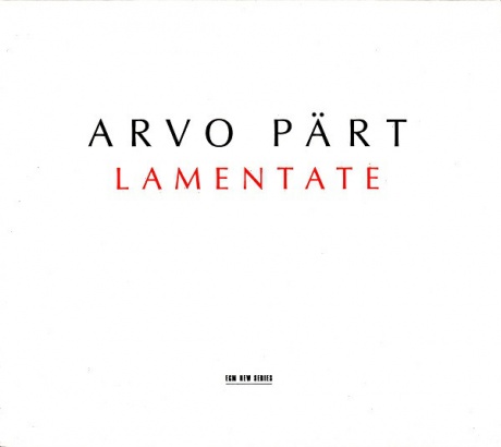 ARVO PART - Lamentate