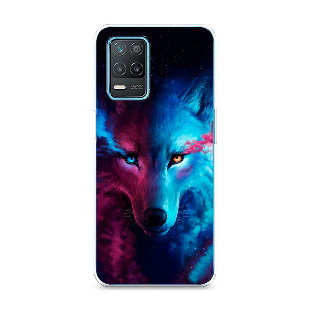 

Чехол Awog на Realme 8 5G "Волшебный волк", Разноцветный, 257050-1