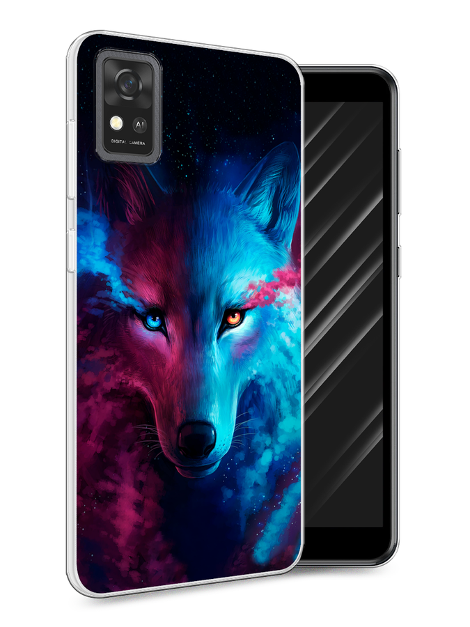 

Чехол Awog на ZTE Blade A31 / ЗТЕ Блэйд A31 "Волшебный волк", Разноцветный, 134650-1
