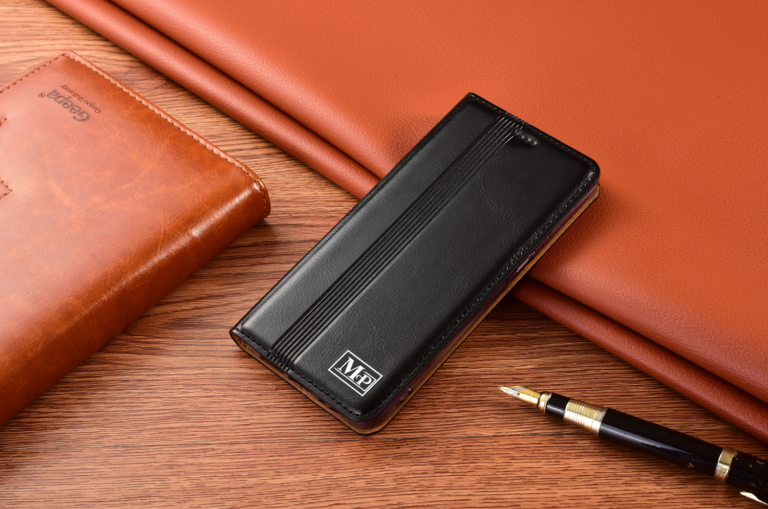 

Чехол-книжка MyPads Premium Pelle di Marmo для Poco F5 из качественной натуральной мрам, Черный