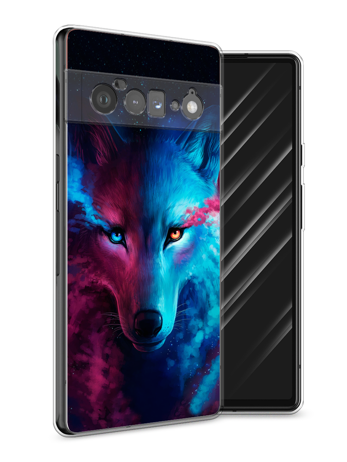 

Чехол Awog на Google Pixel 6 Pro "Волшебный волк", Разноцветный, 270950-1