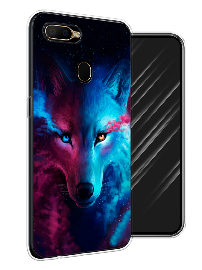 

Чехол Awog на Oppo A5s "Волшебный волк", Разноцветный, 252350-1