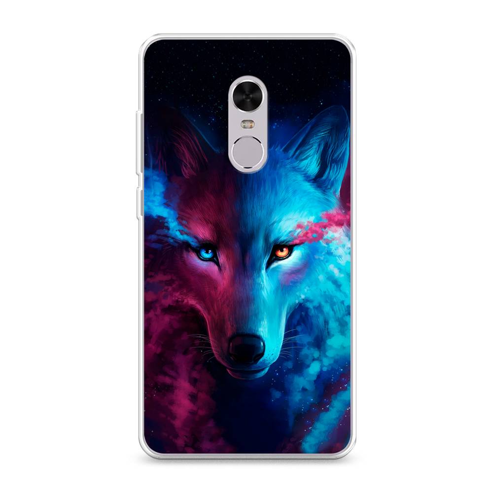 

Чехол Awog на Xiaomi Redmi Note 4 "Волшебный волк", Разноцветный, 31850-1