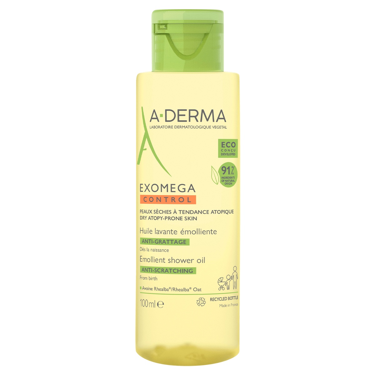 Масло для душа A-Derma Exomega Control смягчающее 100 мл