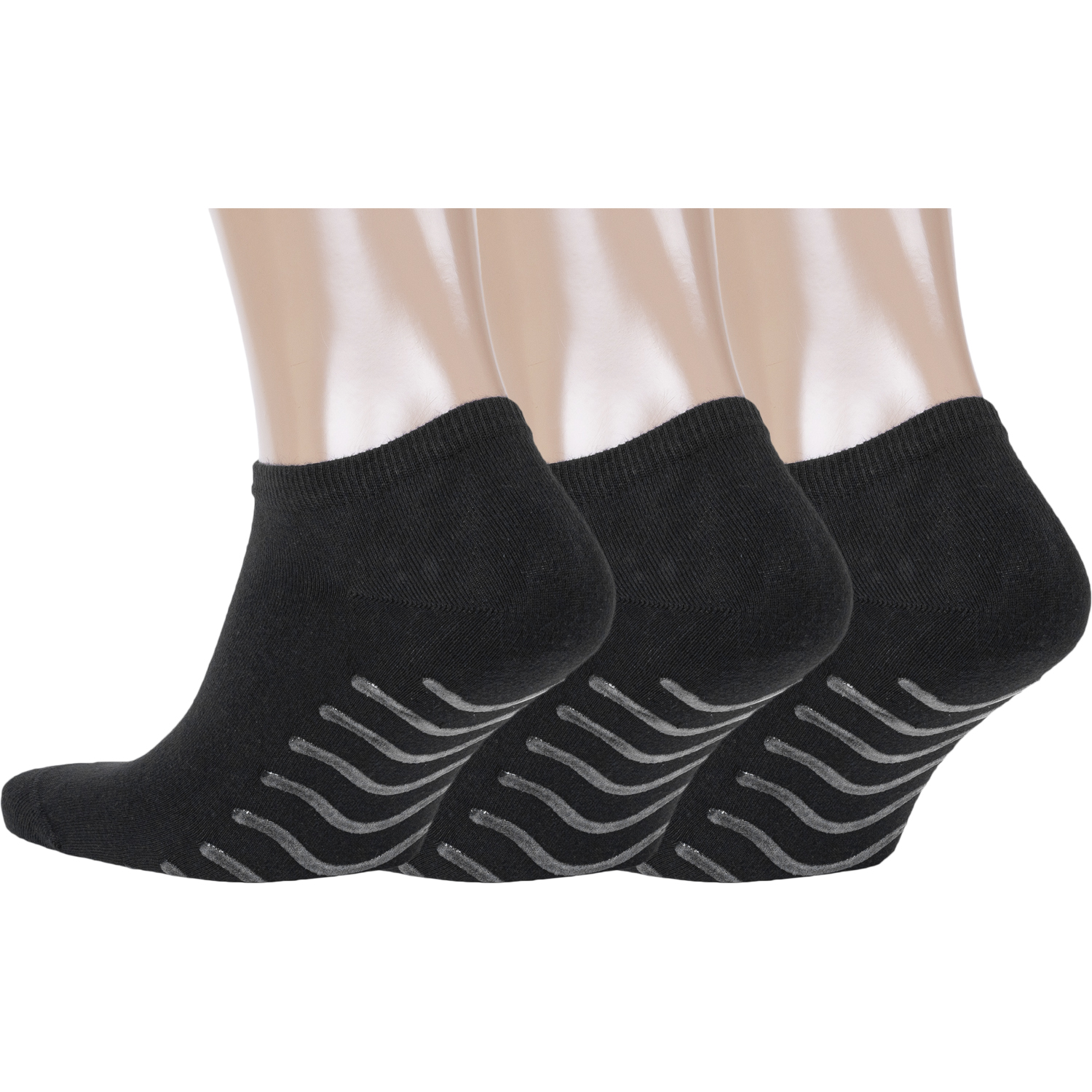 

Комплект носков мужских Rusocks 3-МТ3-13554 черных, Черный, 3-МТ3-13554