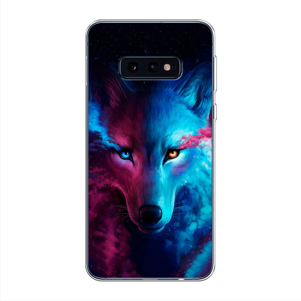 

Чехол Awog на Samsung Galaxy S10E "Волшебный волк", Разноцветный, 27250-1