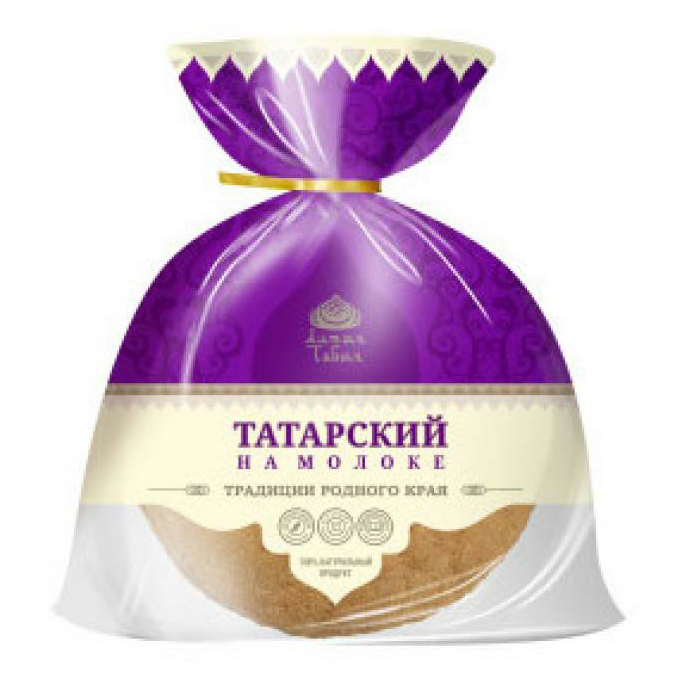 

Хлеб Алтын Табын Татарский на молоке в нарезке 300 г