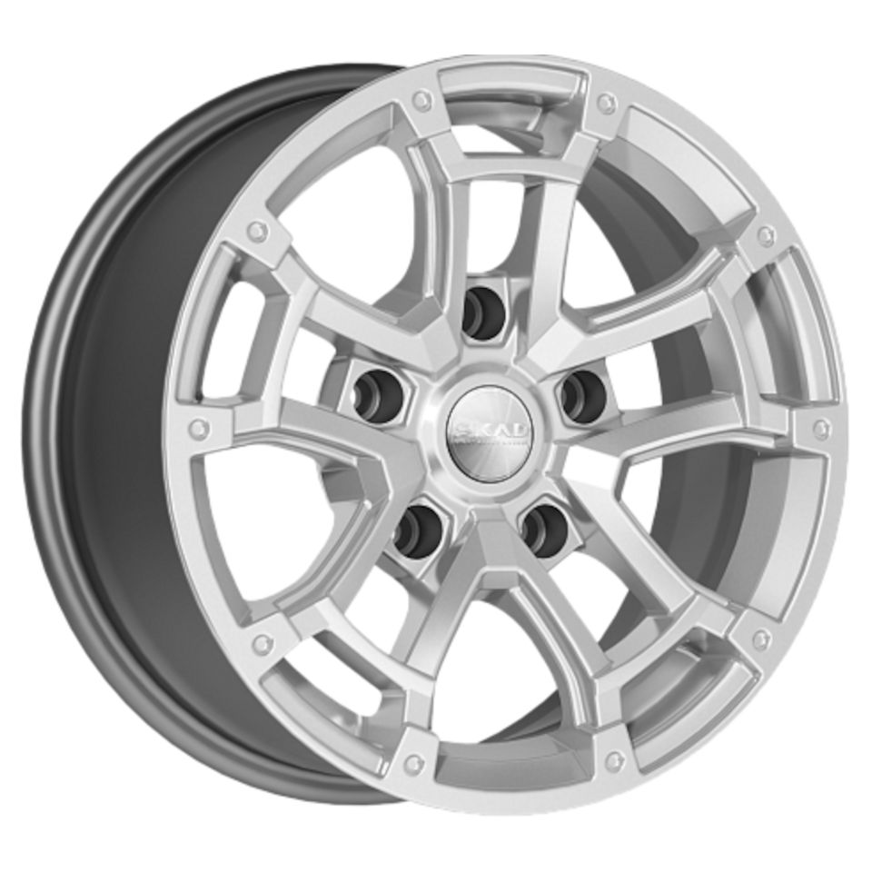 

Колесный диск СКАД Барахас R16 5*139,7 ET30 Dia 98.5, литой серебро., Барахас