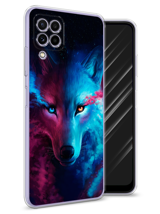 

Чехол Awog на Samsung Galaxy A22 / Самсунг A22 "Волшебный волк", Разноцветный, 2103150-1