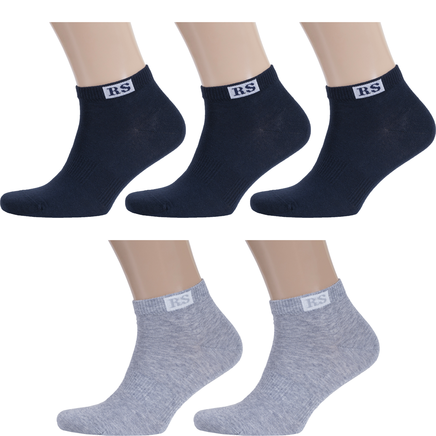 

Комплект носков мужских RuSocks 5-М-133 разноцветных 27-29, 5-М-133