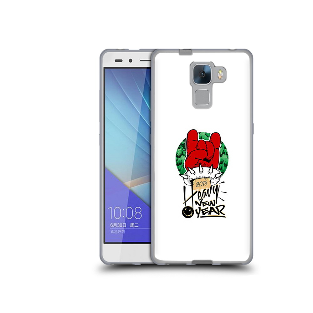 

Чехол MyPads Tocco для Honor 7 Гангстер новый год (PT28758.36.53), Прозрачный, Tocco