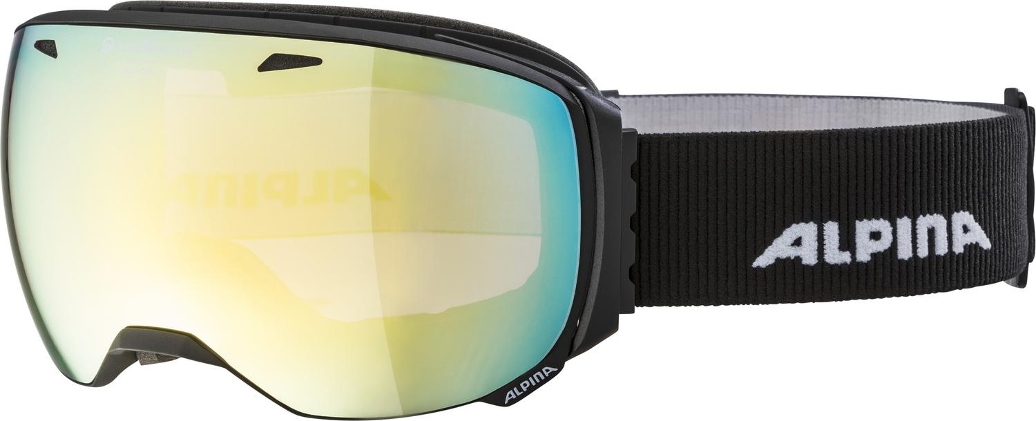

Очки Горнолыжные Alpina 2022-23 Big Horn Qv Black Matt, Big Horn Qv