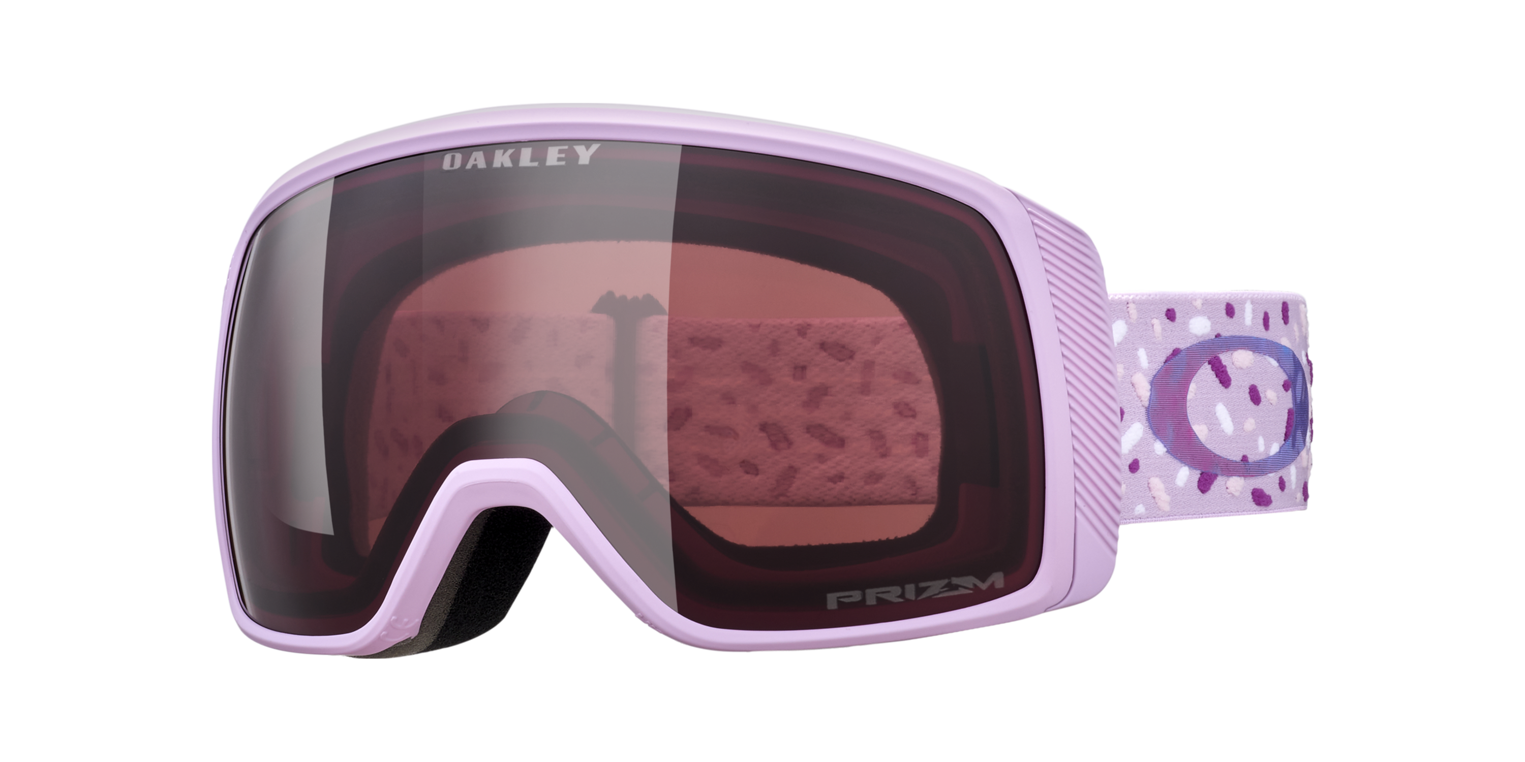 фото Очки горнолыжные oakley 2022-23 flight tracker s lavendar granite/prizm garnet