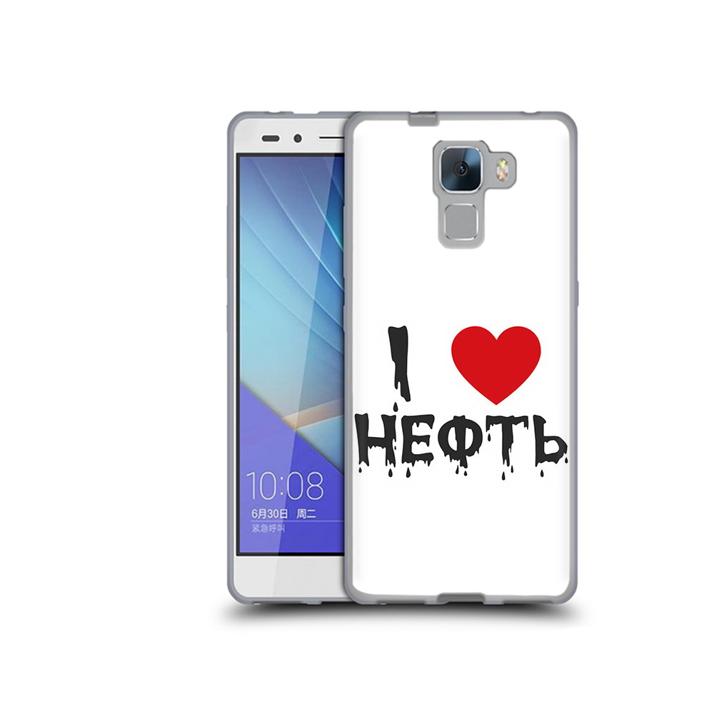 

Чехол MyPads Tocco для Honor 7 нефть (PT28758.36.522), Прозрачный, Tocco