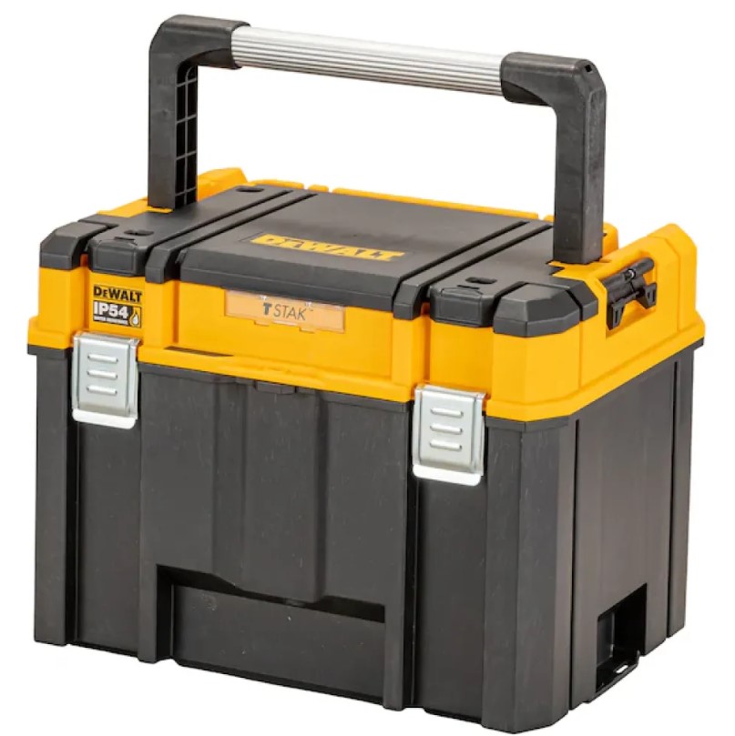 Ящик для инструмента DEWALT TSTAK IP54 DWST83343-1 туалет глубокий с сеткой 36 х 25 х 9 см желтый