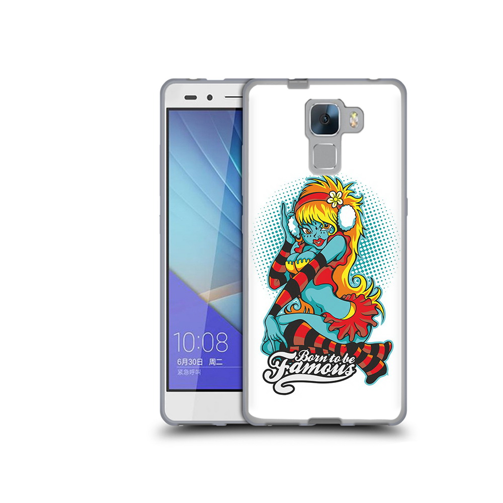 

Чехол MyPads Tocco для Honor 7 нарисованная девушка в наушниках (PT28758.36.498), Прозрачный, Tocco