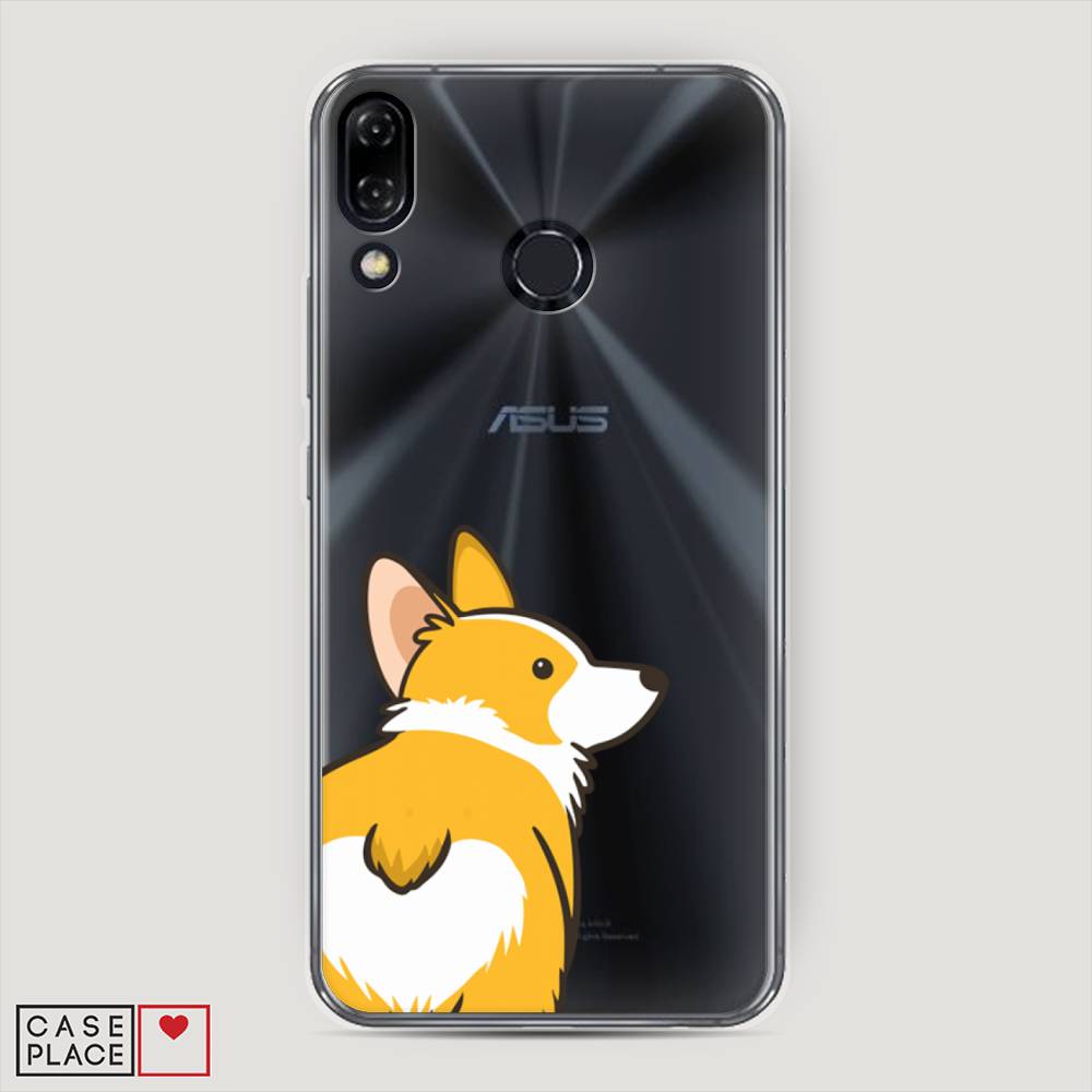 фото Чехол awog "корги следуй за мной" для asus zenfone 5z zs620kl