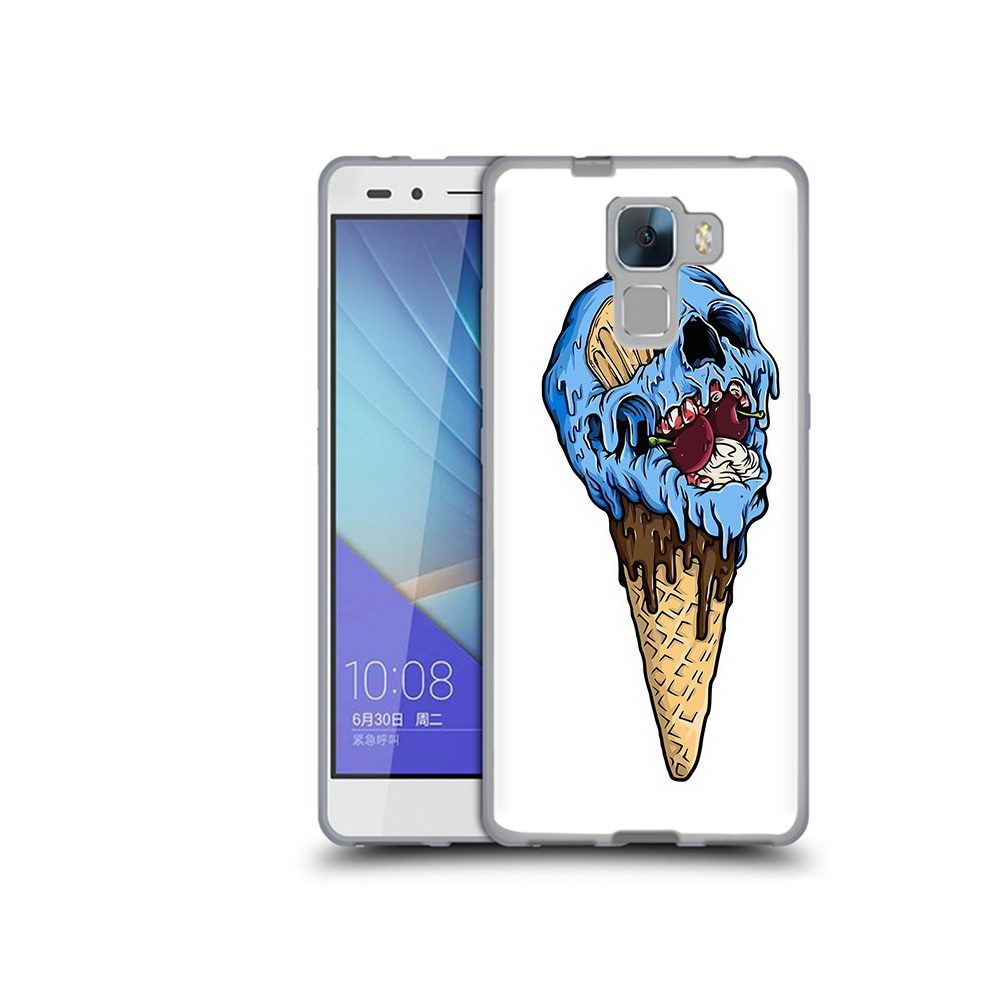 

Чехол MyPads Tocco для Honor 7 мороженное череп (PT28758.36.484), Прозрачный, Tocco