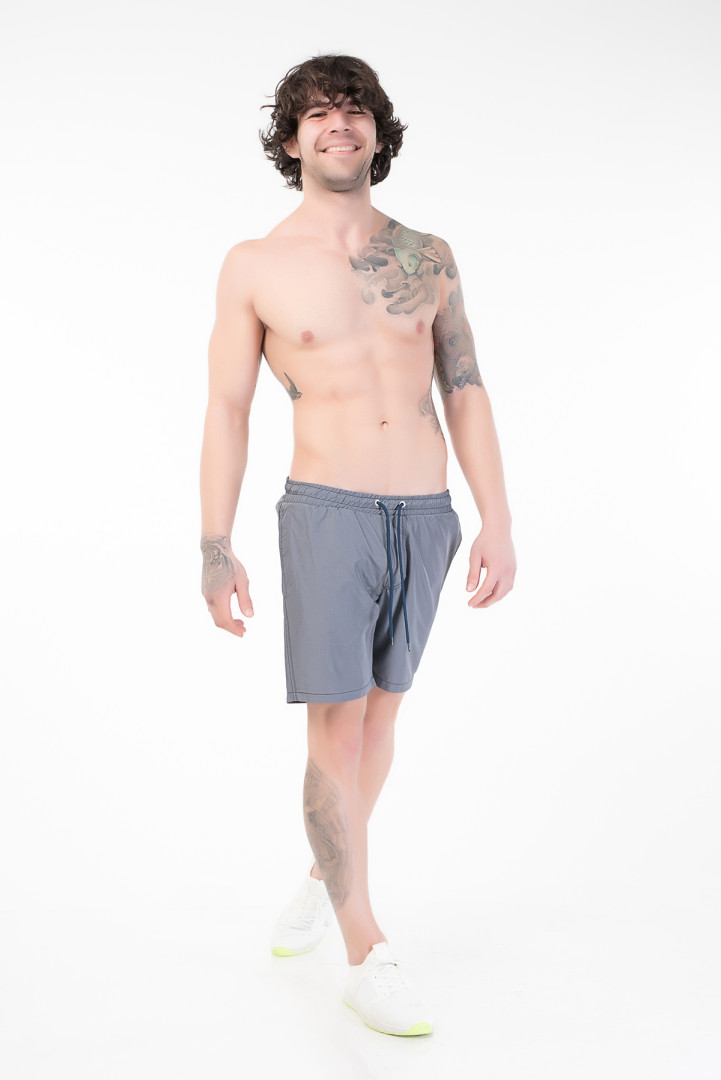 

Шорты для плавания мужские King Brich SWIM12 серые M (товары доставляются из-за рубежа), SWIM12