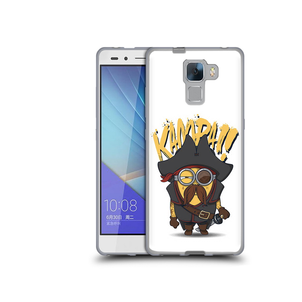 

Чехол MyPads Tocco для Honor 7 миньон пират (PT28758.36.476), Прозрачный, Tocco