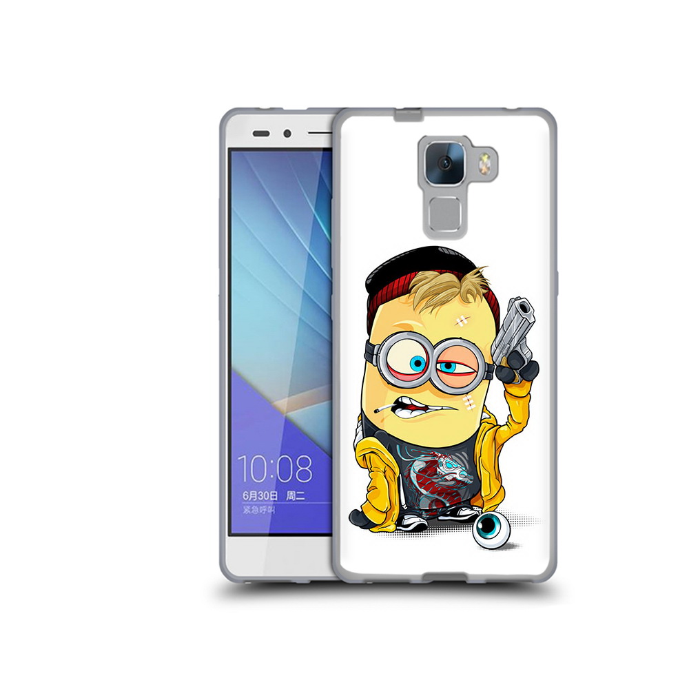 

Чехол MyPads Tocco для Honor 7 миньон бандит (PT28758.36.475), Прозрачный, Tocco