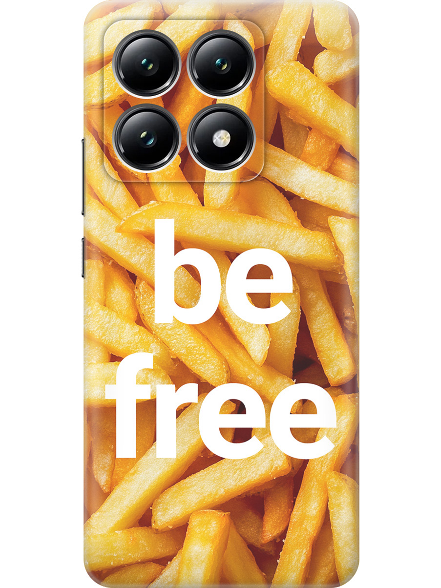 

Силиконовый чехол на Xiaomi 14T с принтом "Be Free", Прозрачный;белый;желтый, 785978461