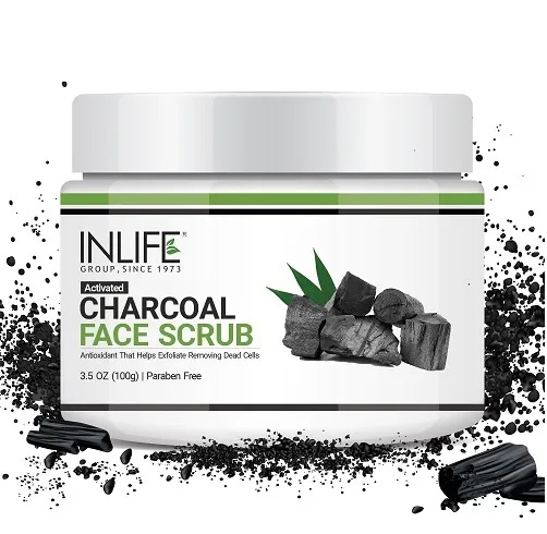 

Скраб очищающий антицеллюлитный для лица с древесным углем 100г Charcoal Scrub Inlife, InlifeCFS1