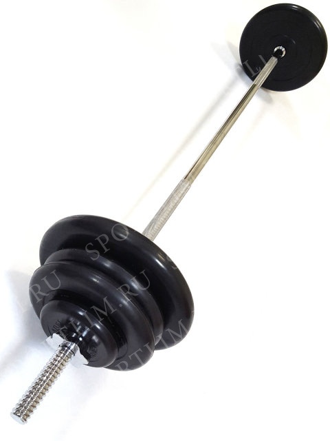 

Штанга MB Barbell Atlet гриф прямой 150 см, 50 кг, 26 мм, Atlet