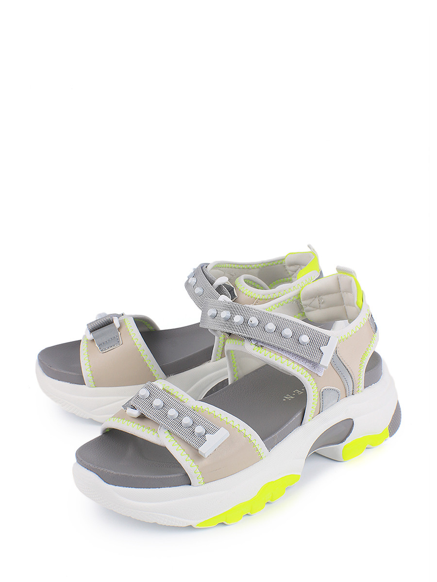 

Сандалии женские BERTEN BSL 21-0275 серые 41 RU, Серый, BSL 21-0275