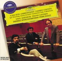 

PIERRE BOULEZ - Berg: Chamber Concerto/ Stravinsky: Ebony Concert
