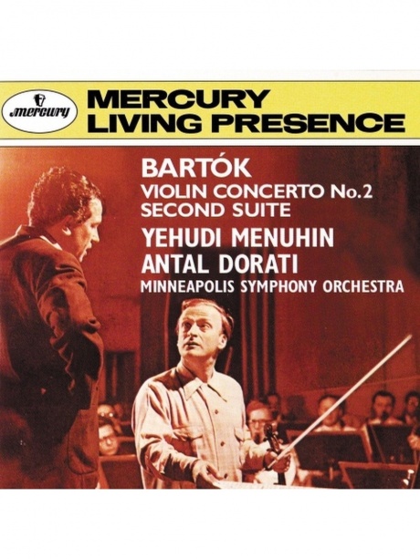 

ANTAL DORATI - Bartok: Violin Concerto No. 2; Suite No. 2