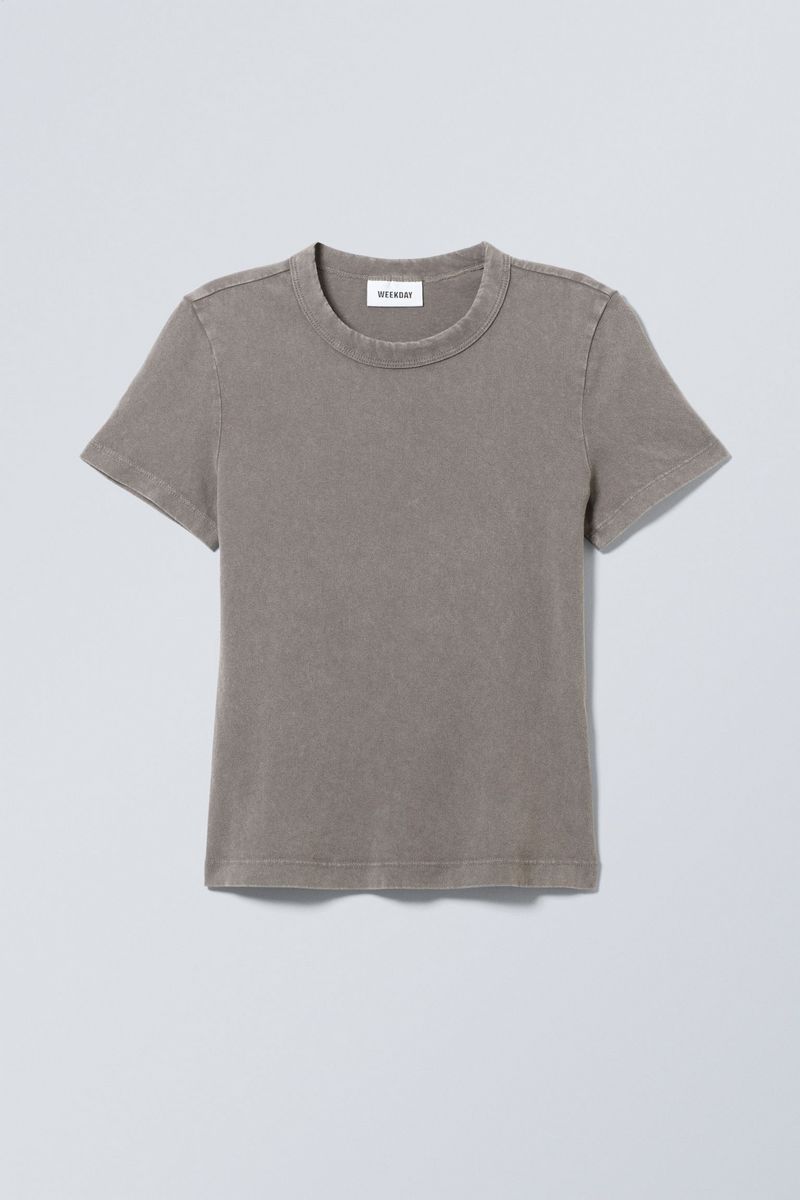 

Футболка женская WEEKDAY 1224511 серая M, Серый, 1224511