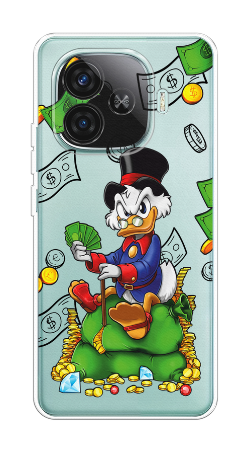 

Чехол на Vivo iQOO Z9 "Scrooge Richness", Черный;синий;зеленый, 2612150-1