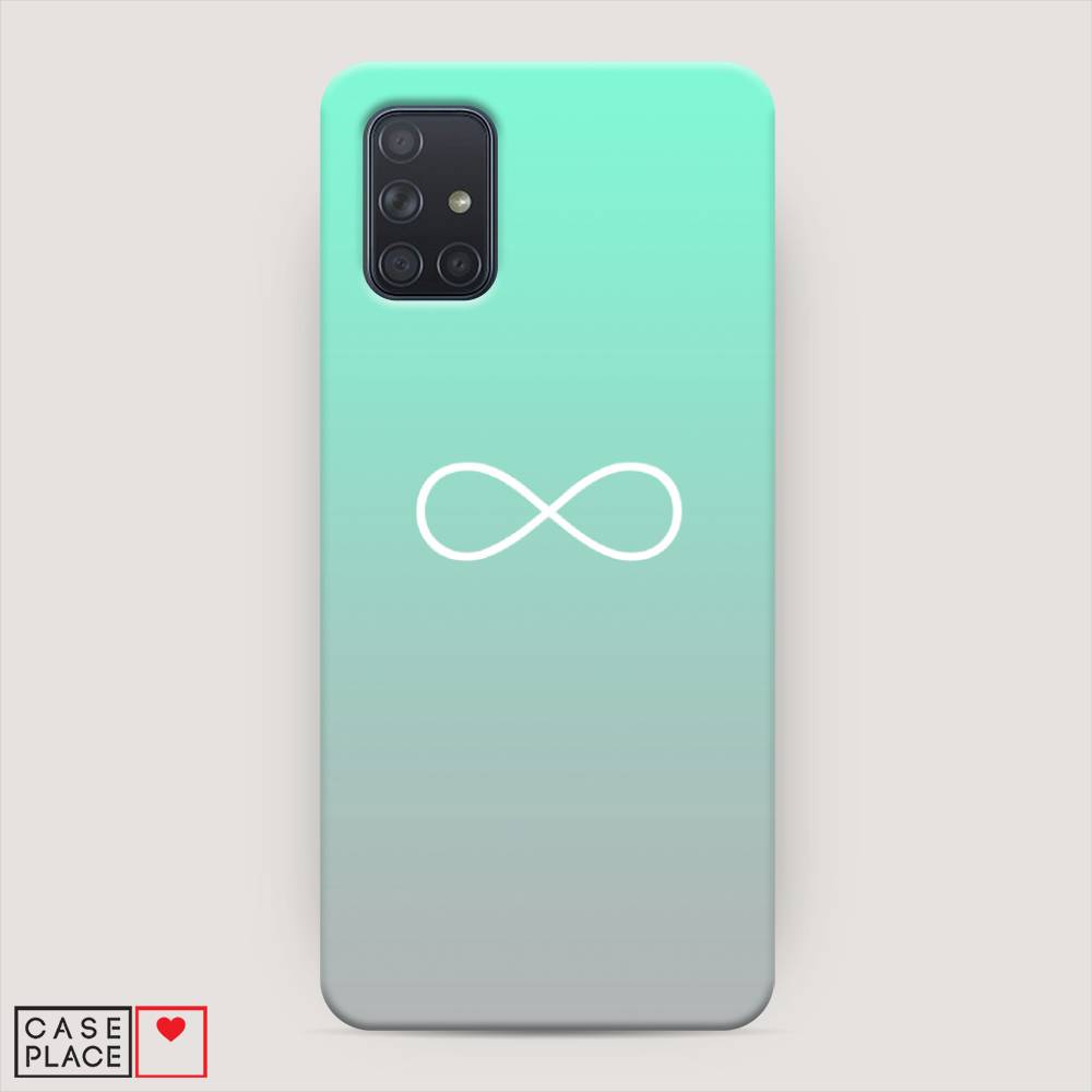 

Пластиковый чехол "Бесконечность от Тиффани" на Samsung Galaxy A71, 29020-3