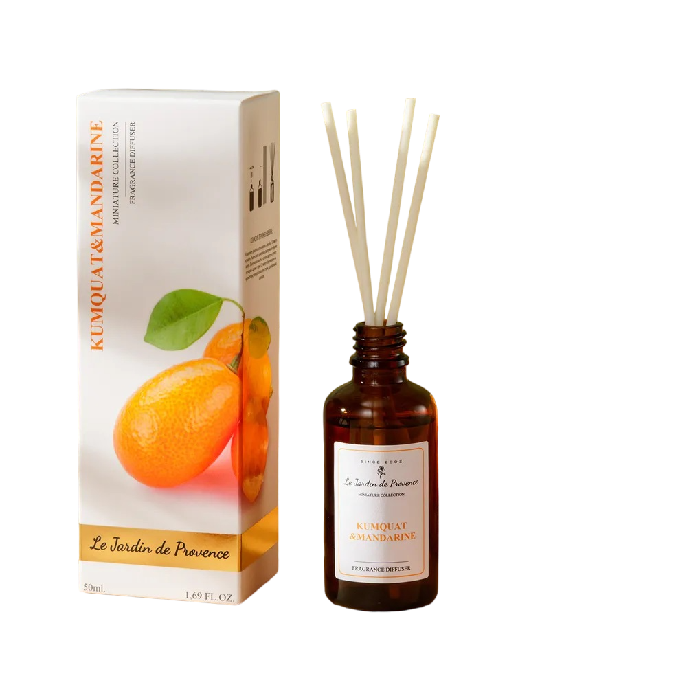 

Аромадиффузор с палочками Le Jardin de Provence KUMQUAT&MANDARINE Франция, Aroma LJDP