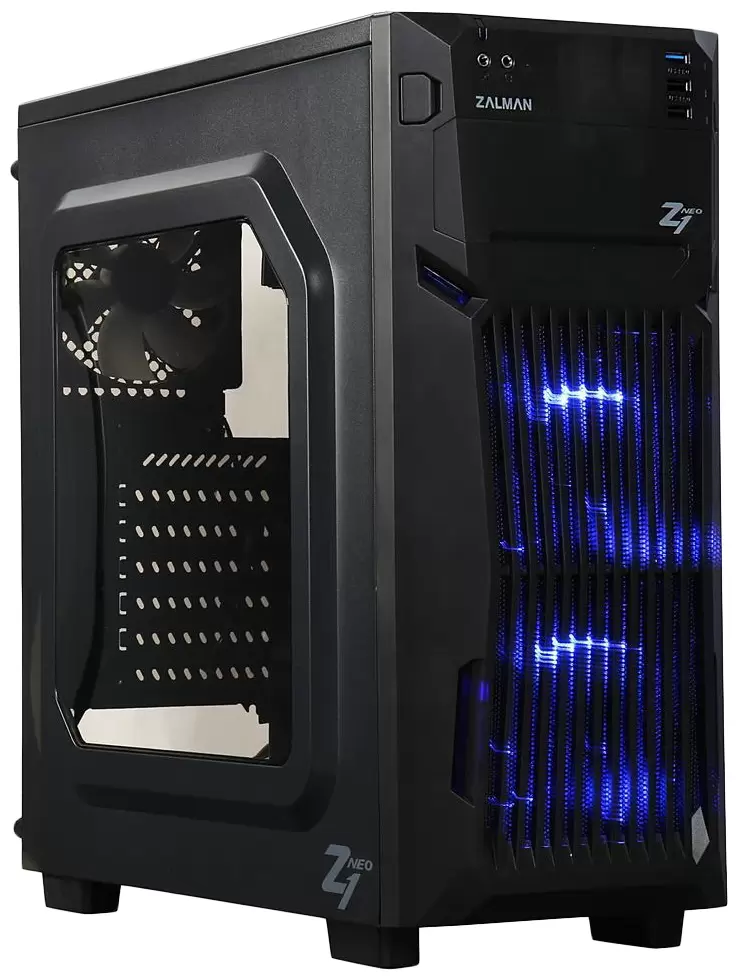 

Корпус компьютерный ZALMAN Z1 NEO (Z1 NEO) Black, Z1 NEO