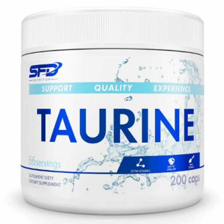 SFD Taurine, 200 капсул