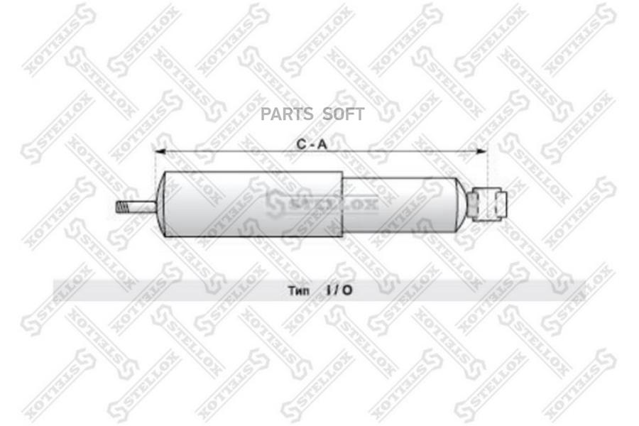 

STELLOX Амортизатор кабины STELLOX 8705029sx