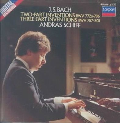 

ANDRAS SCHIFF - Bach: Two And Three Part Inventions