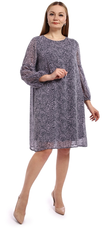 Платье женское КАЛЯЕВ 61724 разноцветное 46 RU 2639₽