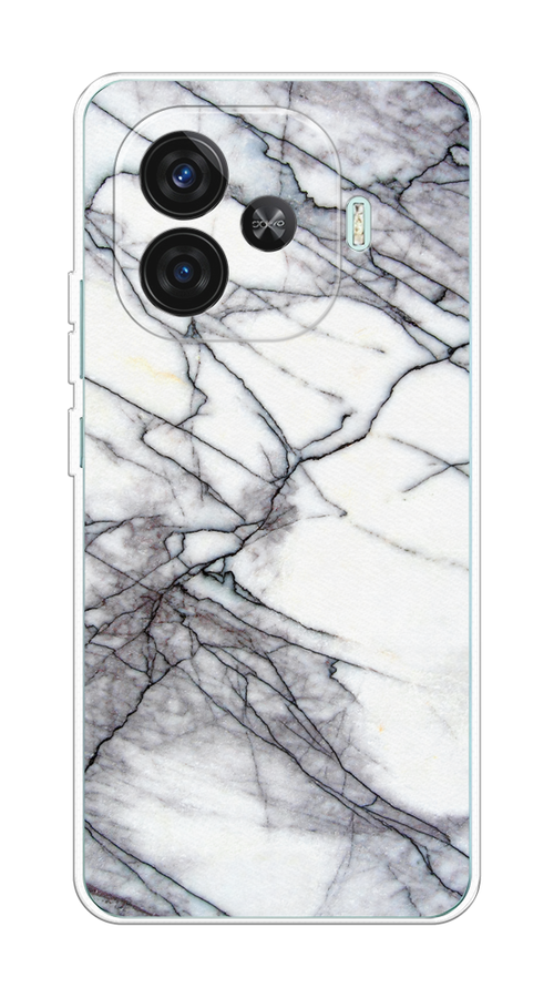 

Чехол на Vivo iQOO Z9 "Минералы 11", Серый;черный, 2612150-1