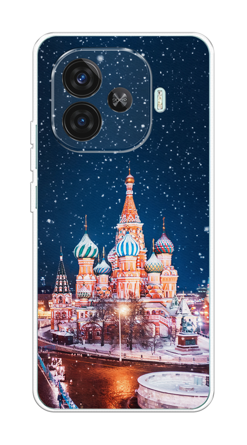 

Чехол на Vivo iQOO Z9 "Москва 1", Коричневый;синий;белый, 2612150-1